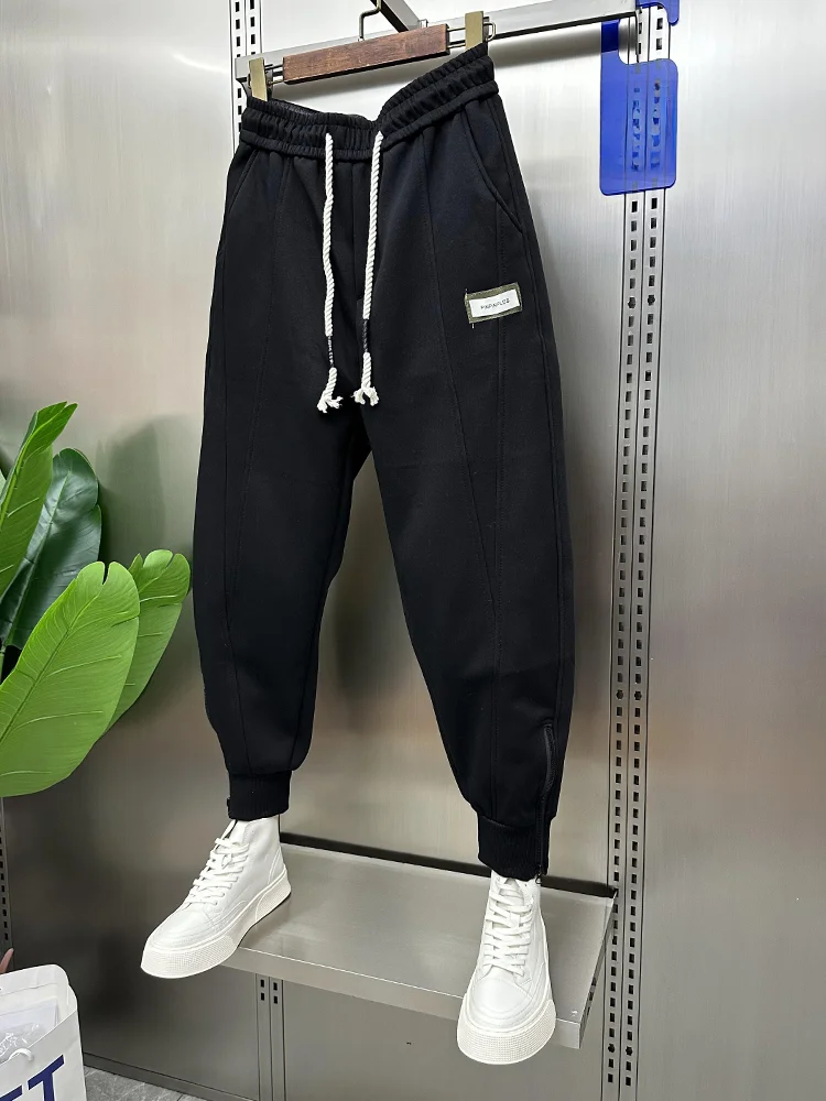 Новинка Весна 2024 модные брендовые мужские спортивные брюки в стиле пэчворк