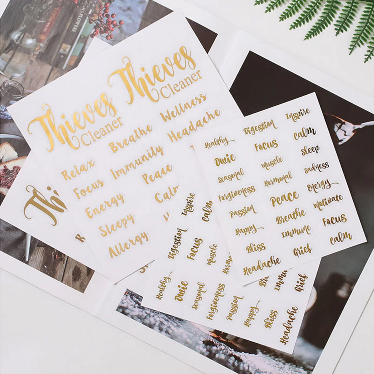 

Labels Bottles Oilessential Bottle Roller Gold Stickers Oils Adhesive Decals Lettersticky Label Reusable Tags Words Decorative