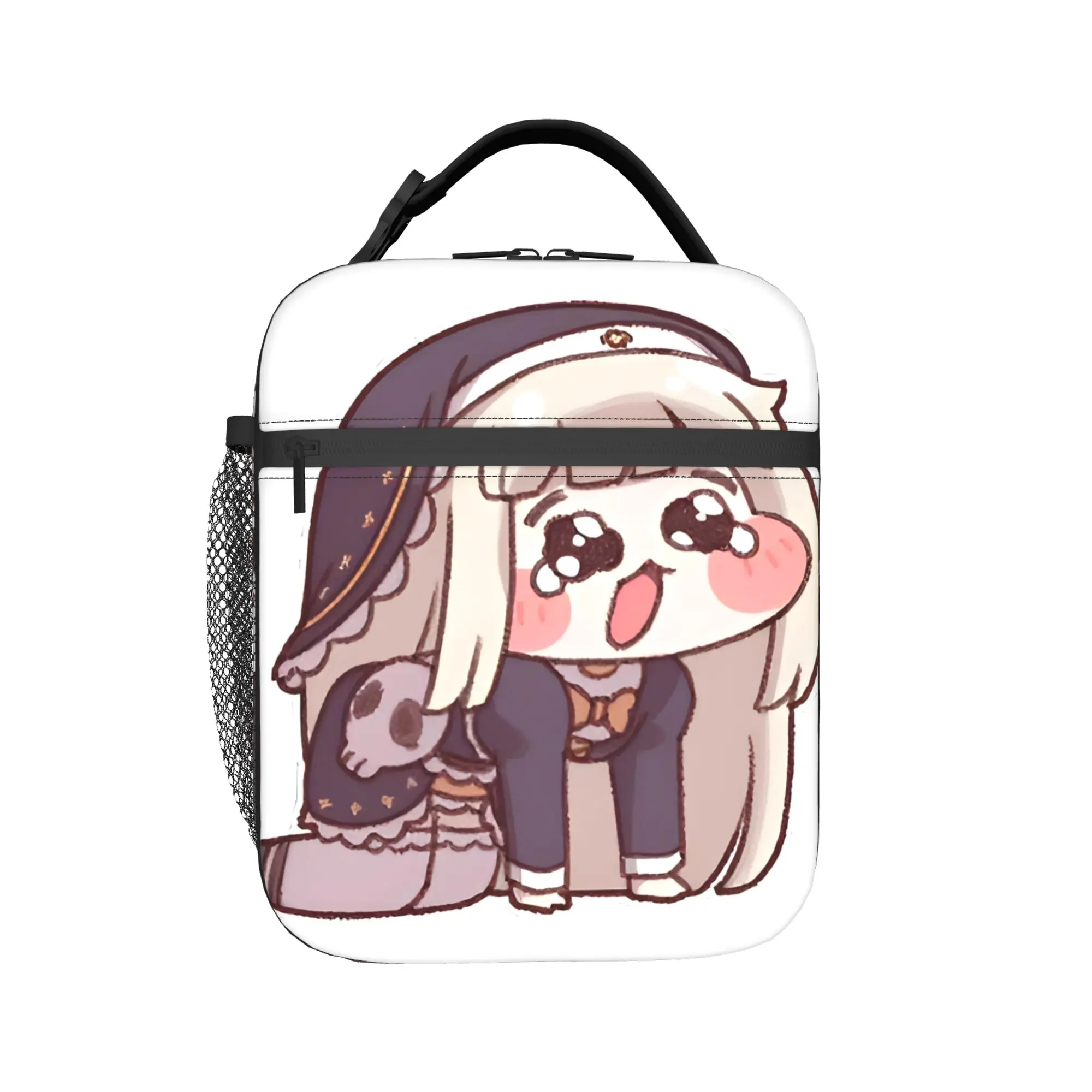 Фото Термосумка для обедов Insulated Lunch Tote Bag Trickcal C-Chibi Go Games, аксессуары для хранения, коробка для еды, новый термоизолированный ланч-бокс для школы №2