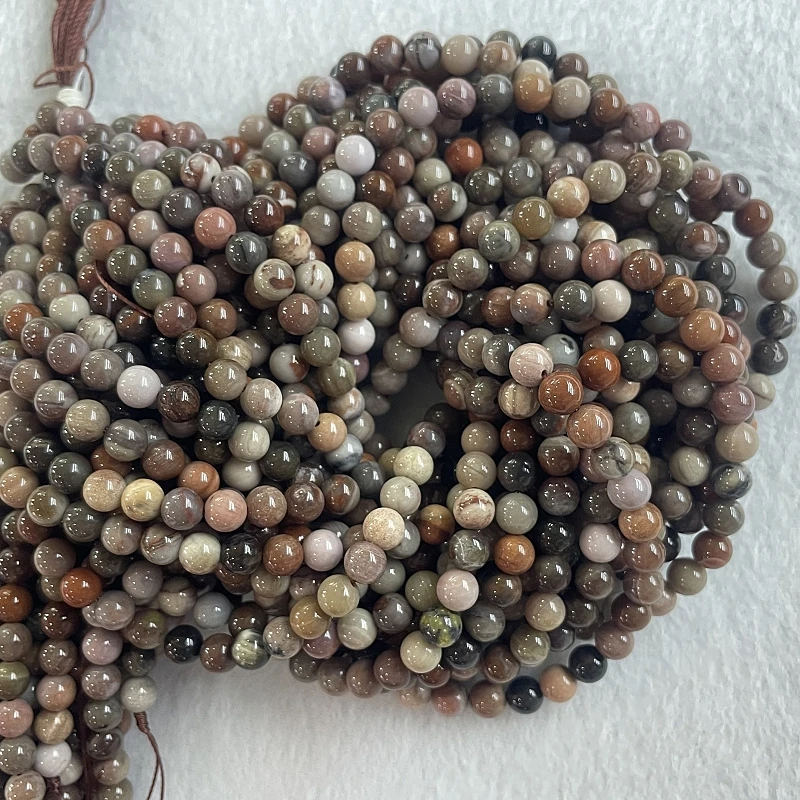 Бусины из натурального камня для изготовления ювелирных изделий, камень круглой формы из драгоценных камней 6-12 мм, незакрепленные бусины для самостоятельного изготовления браслетов, ожерелий