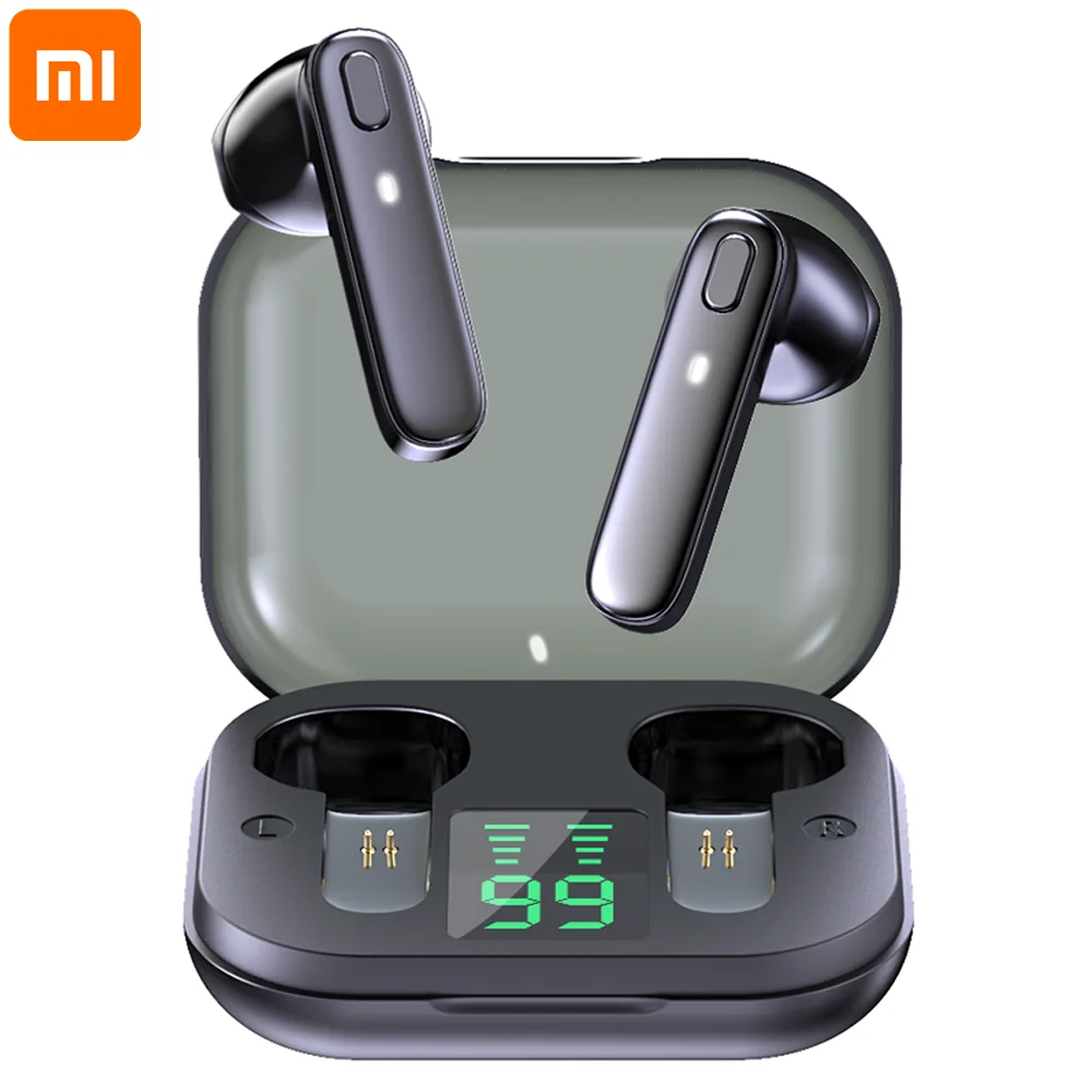 

Xiaomi 2022 NEW Bluetooth Earphone Wireless Stereo Music Headset Deep Bass Mic Earbuds Compatible With Samsung Phones