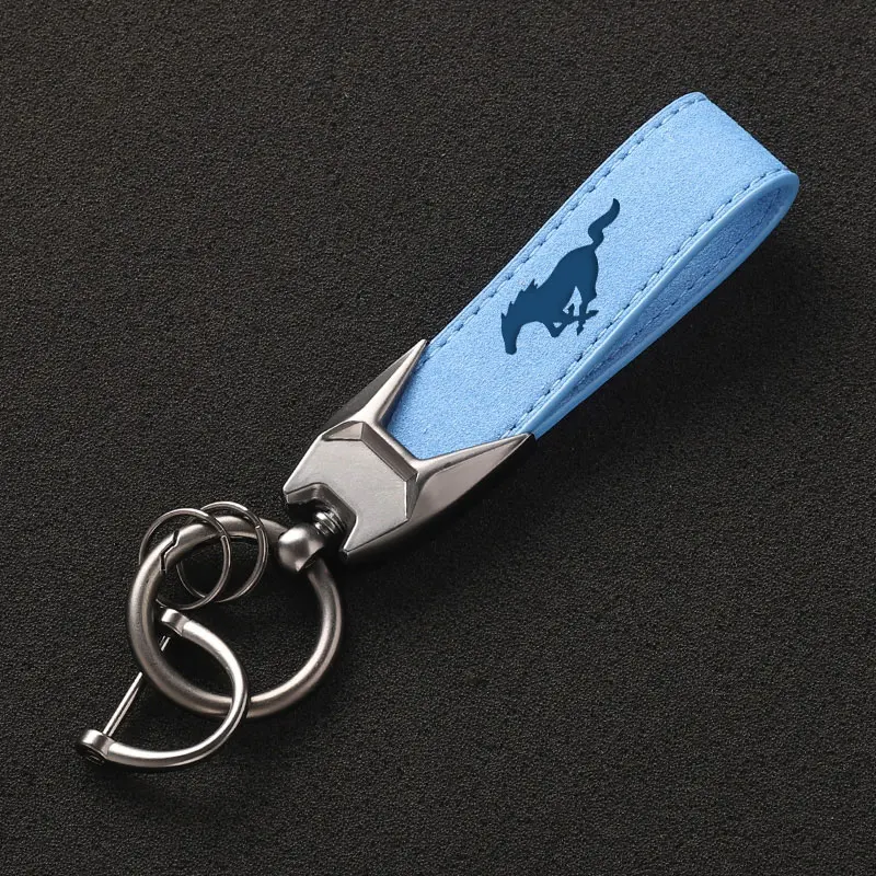 

Новый автомобильный кожаный брелок с логотипом Ford для Ford Mustang Kuga C-Max S-Max MK3 Explorer Edge F-150