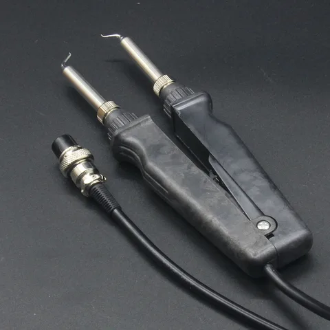 GORDAK 902, ESD SMD сварочный пинцет, аксессуары для паяльной станции, нагревательный пинцет с постоянной температурой, 7 отверстий