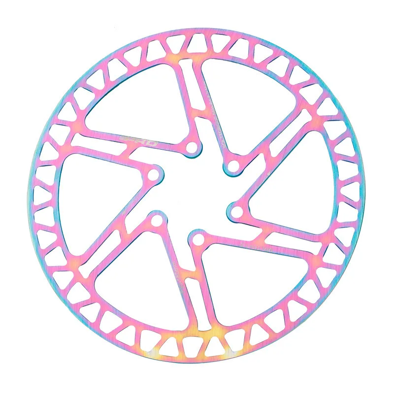 

Bicycle Disc 160mm Colorful Hollow Ultra Light Disc Mountain Bike Six Pin Brake Disc