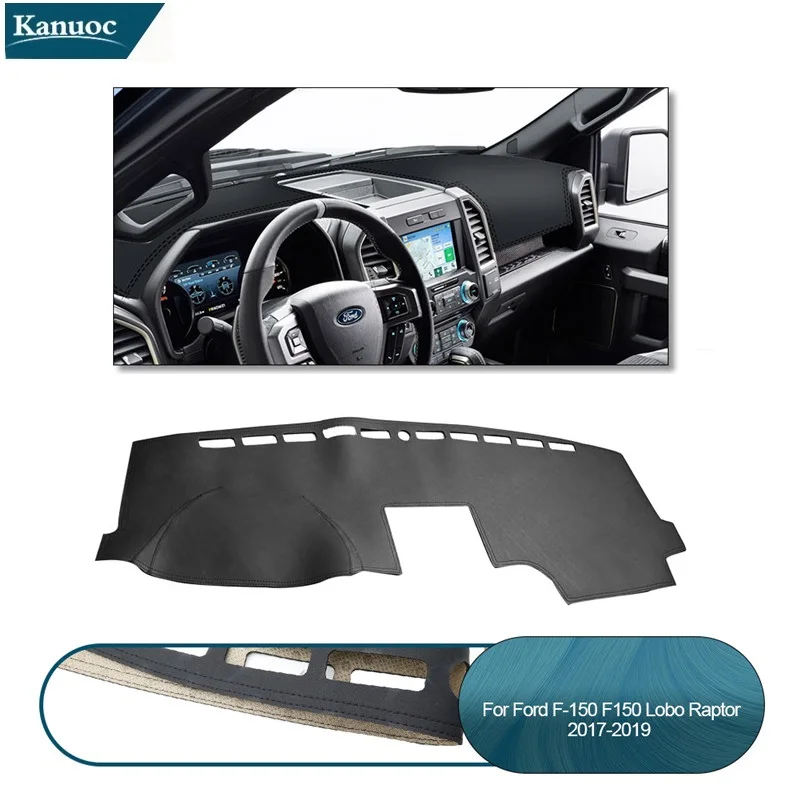 

LHD для Ford F-150 F150 Lobo Raptor 2017-2019, приборная панель, коврик, противоскользящий солнцезащитный коврик, ковер, автомобильные аксессуары