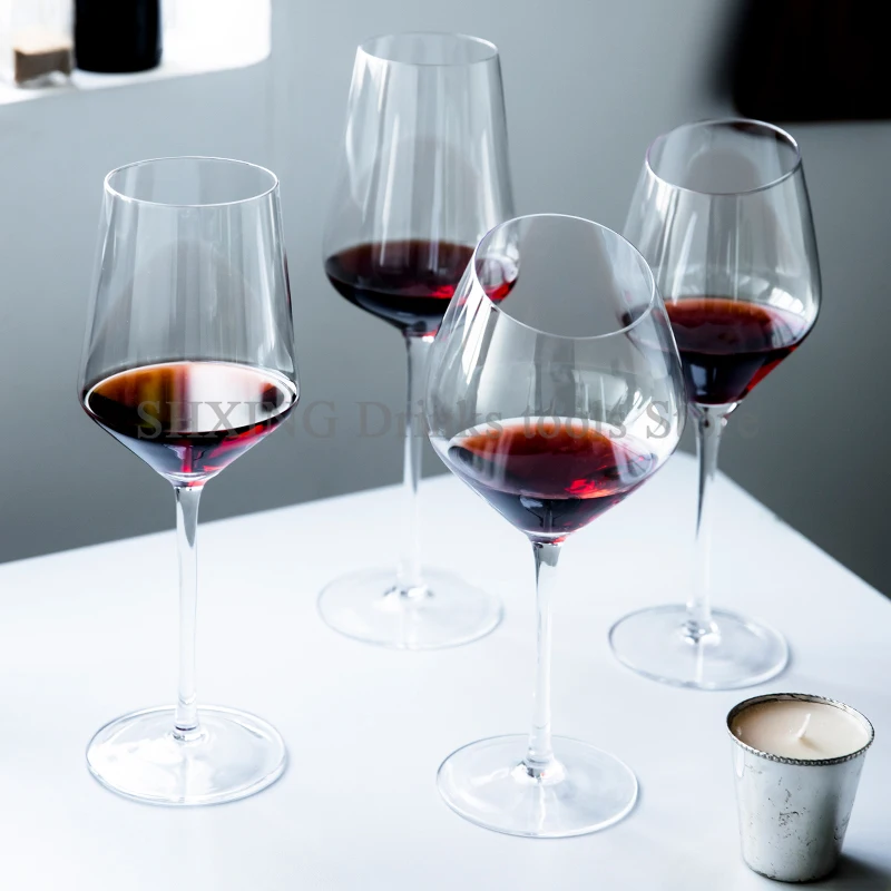 

European Family Bordeaux Wine Glass Glass Goblet Wine Set Champagne Cup