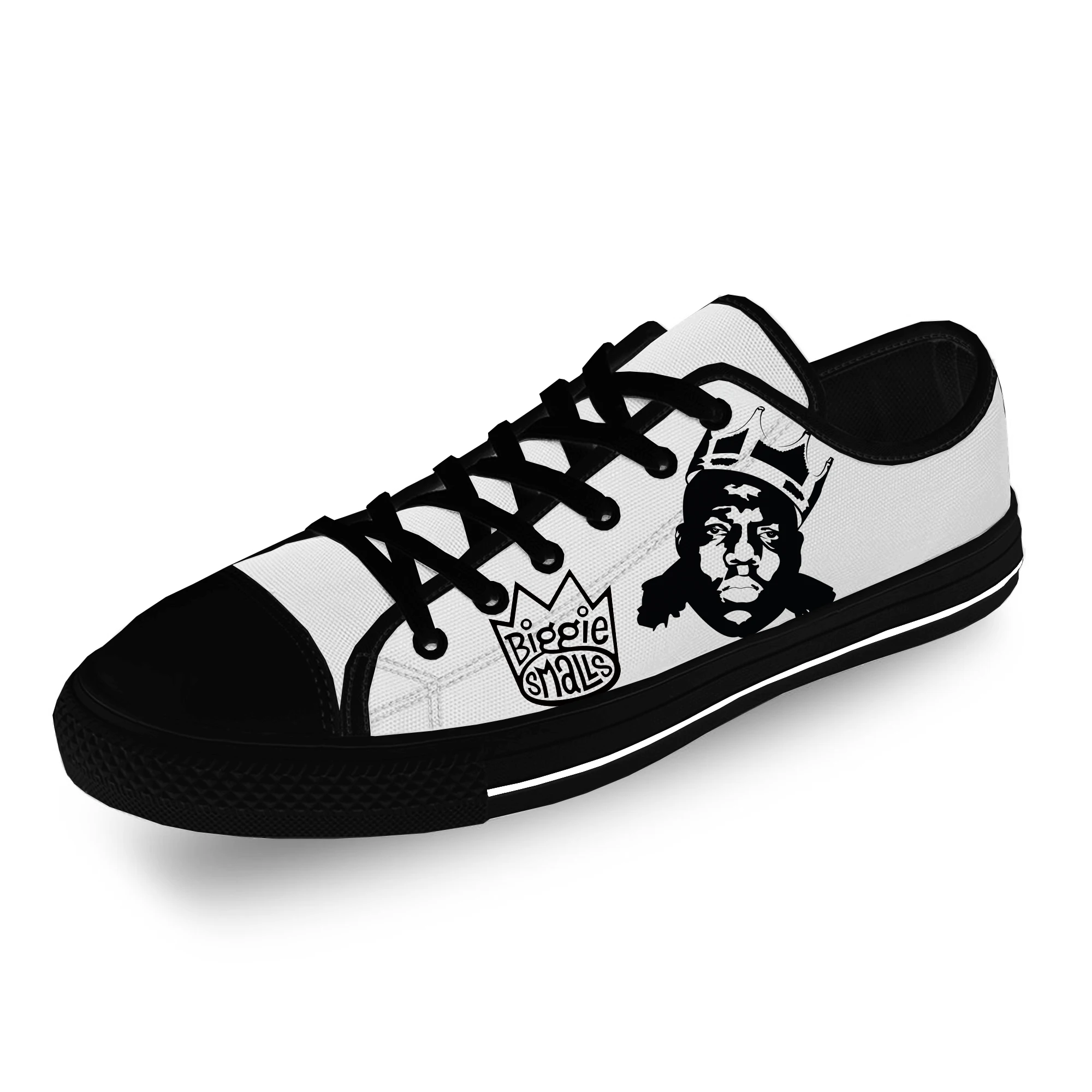 

Notorious B.I.G. Low Top Sneakers Mens Womens Teenager Casual Shoes Canvas 3D Print Shoes Cosplay Breathable Lightweight shoe