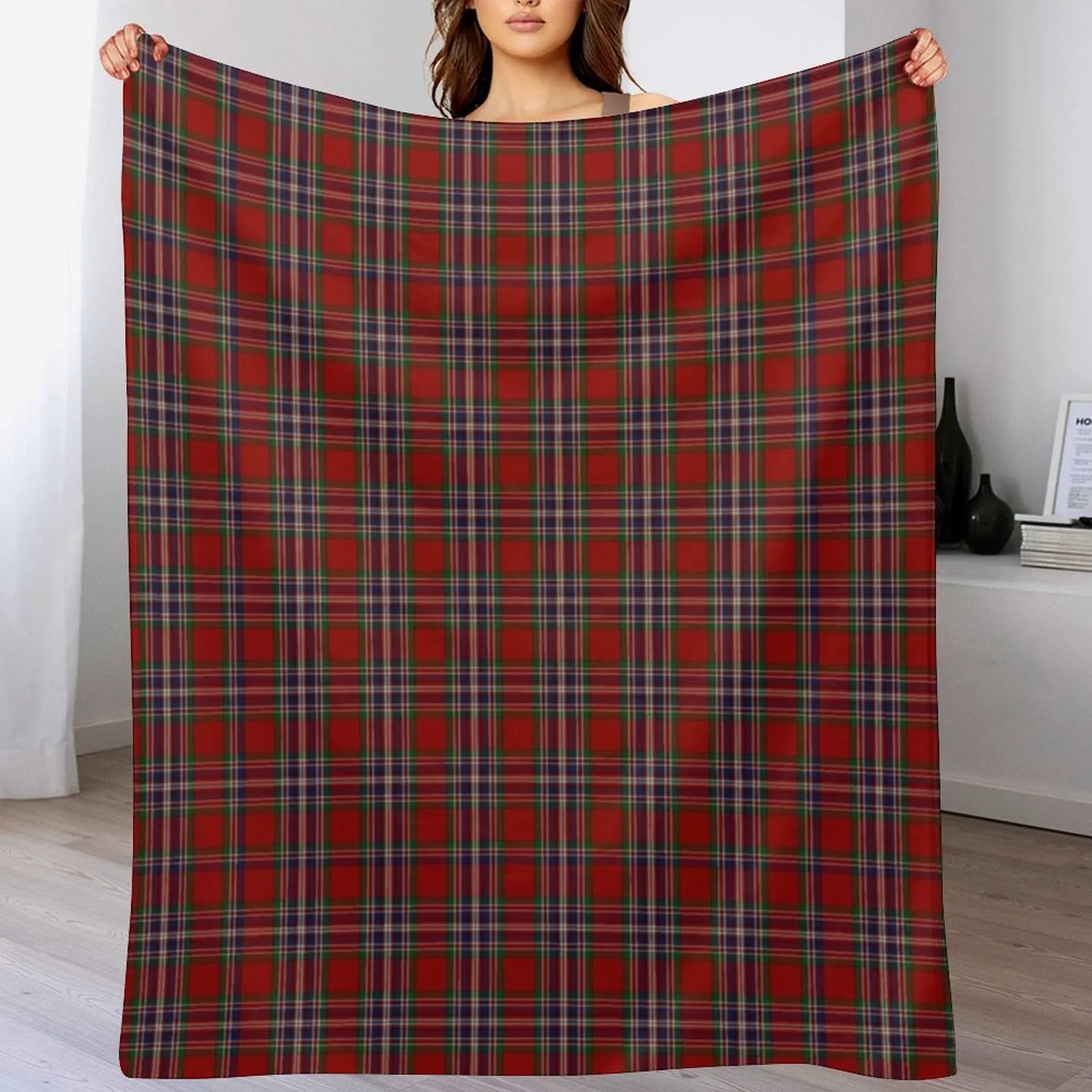 Плед MacFarlane Clan Tartan (McFarlane) Декоративные одеяла для диванов Одеяла кровати