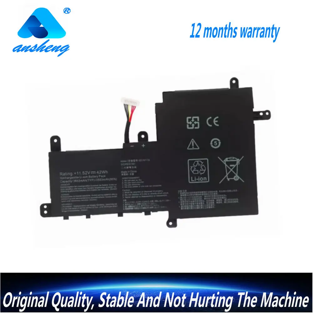 Новый аккумулятор B31N1729 для ноутбука ASUS VivoBook S15 S530 S530F S530FA S530FN S530UA S530UF S530UN X530FN X530FN-1A