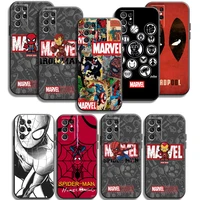 marvel iron man spiderman phone cases for samsung galaxy a31 a32 a51 a71 a52 a72 4g 5g a11 a21s a20 a22 4g carcasa back cover