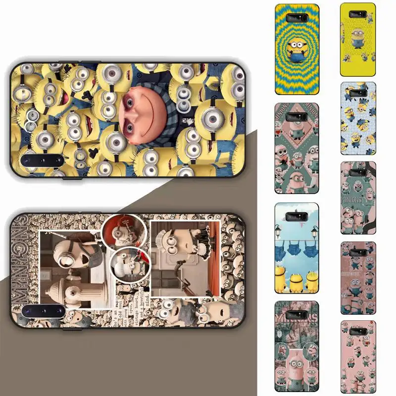 

Bandai Minions Phone Case for Samsung Note 5 7 8 9 10 20 pro plus lite ultra A21 12 72