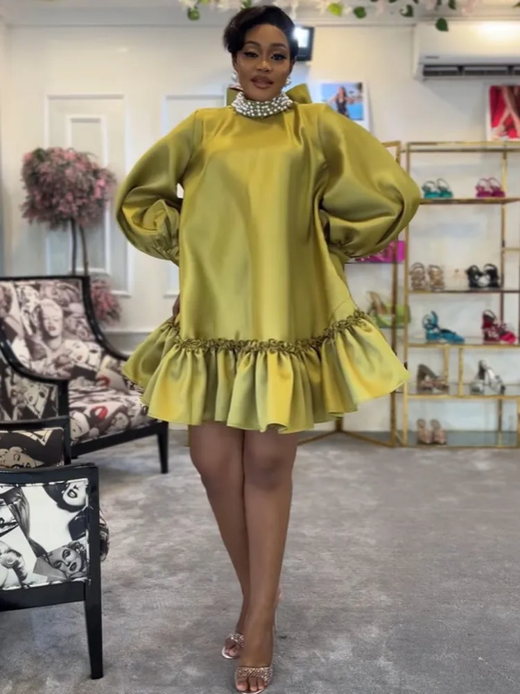 

Африканские платья для женщин Дашики, новый стиль, весна-осень, платье, африканская одежда, модная африканская женская одежда