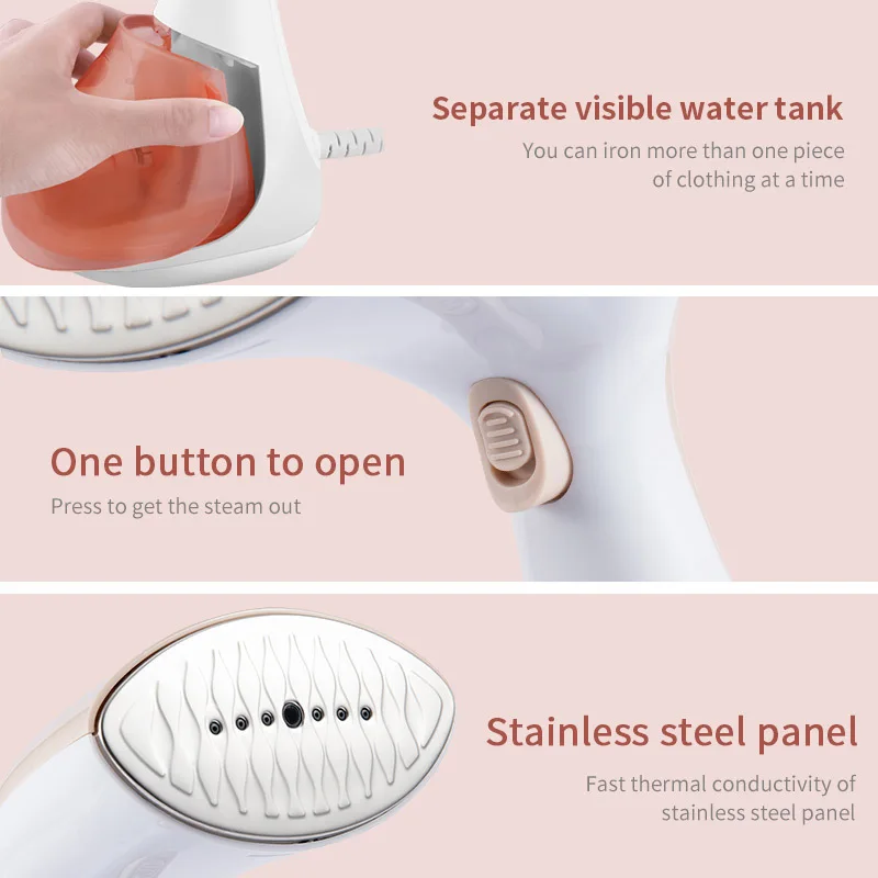 Портативный паровой телефон 260 мл портативный для дома путешествий глажки одежды