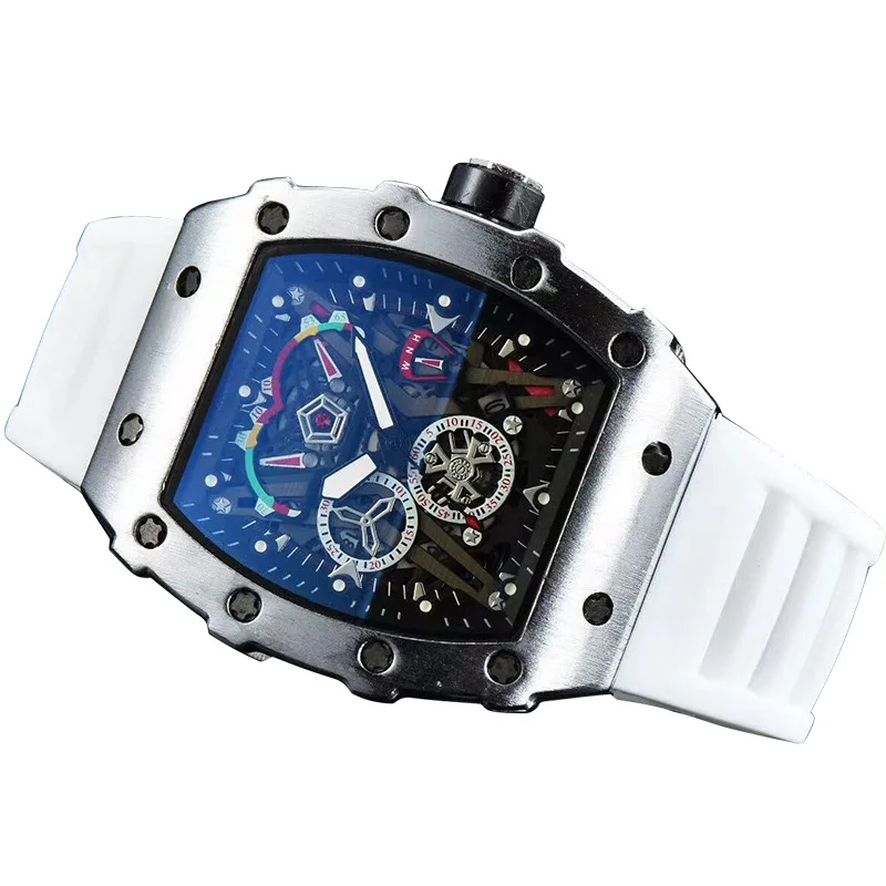 Часы наручные мужские кварцевые многофункциональные водонепроницаемые