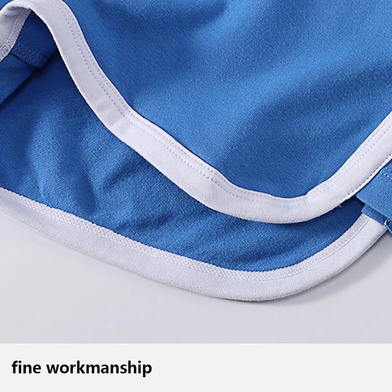 FK Fashion Dynamic Boxer Brief Casual Home Men's Cotton Underwear Low Waist Breathable Sports Male Underpants Sexy Shorts Boxers