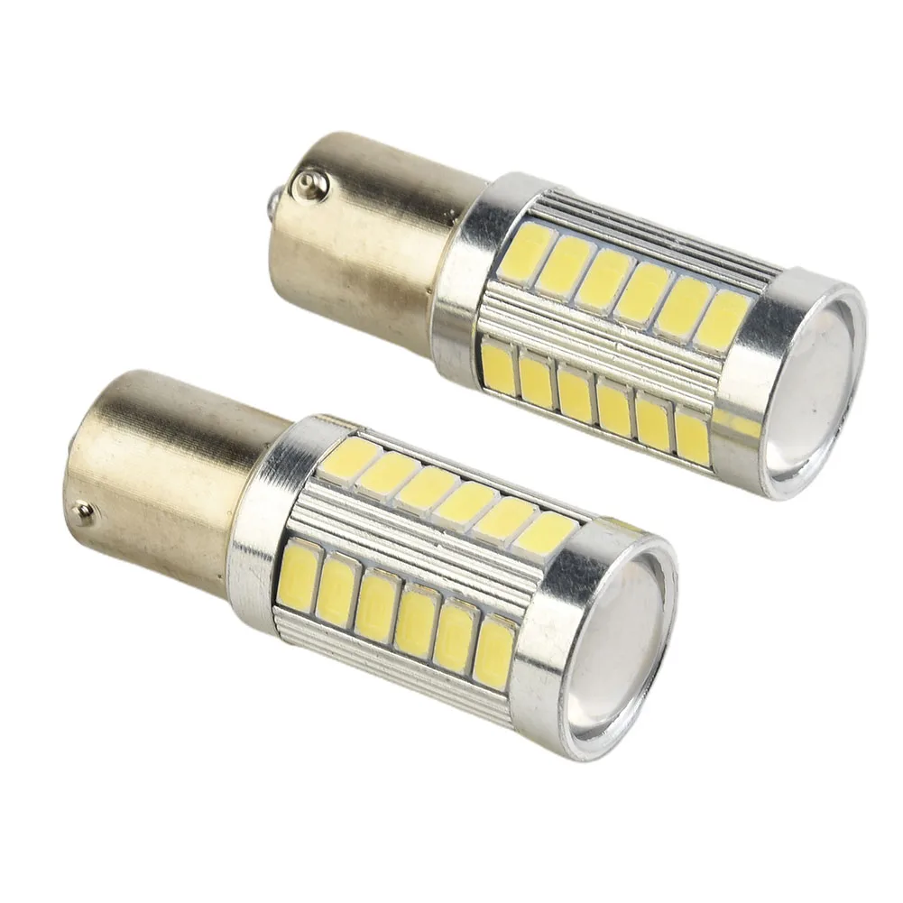 

Led Replacement Bulb Light Bulbs Light Bulbs White Yellow 2pcs BA15S P21W Bulbs Canbus LED Reverse Brake Light