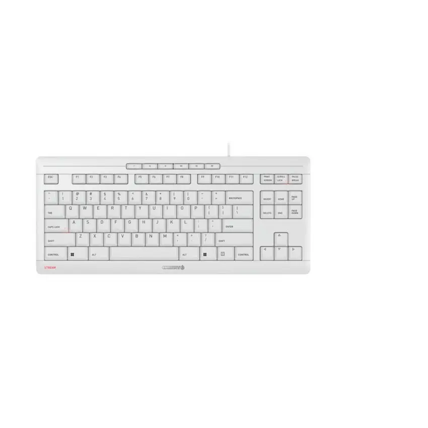 

Stream Corded Compact Keyboard, Gray