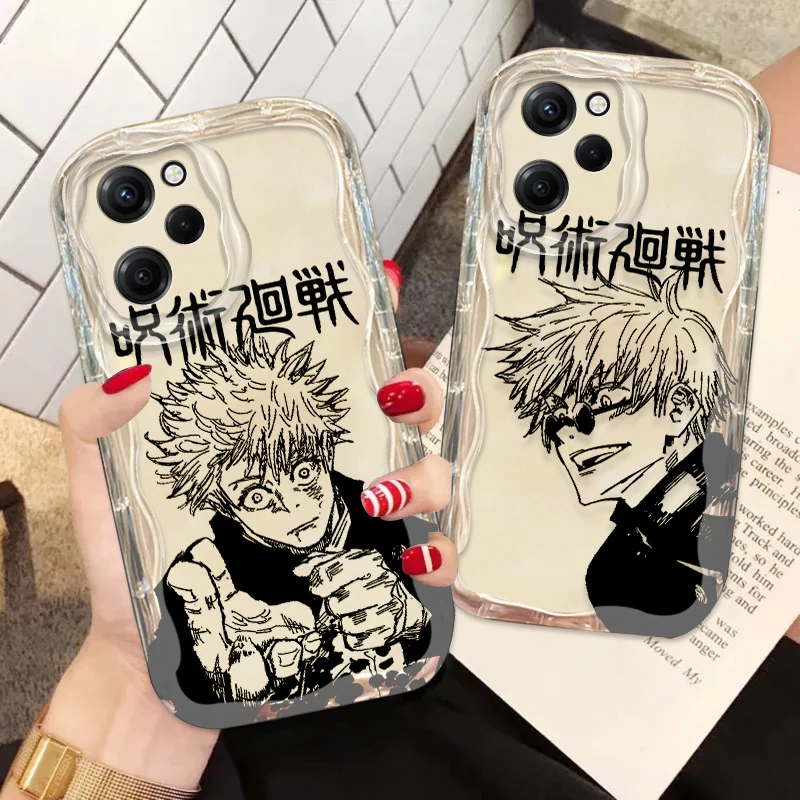 Чехол для телефона J-uютсу Kaisens Gojo Sukuna Xiaomi Redmi Note 13 12 12S 11S 11 10 9 8 10A 9C Pro Plus