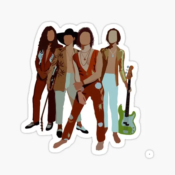 

5 шт., наклейки на бампер и бутылки для воды