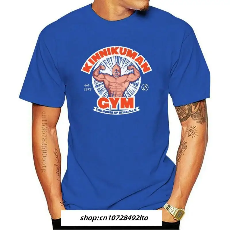 

Men tshirt Kinnikuman Gym Printed T-Shirt tees top