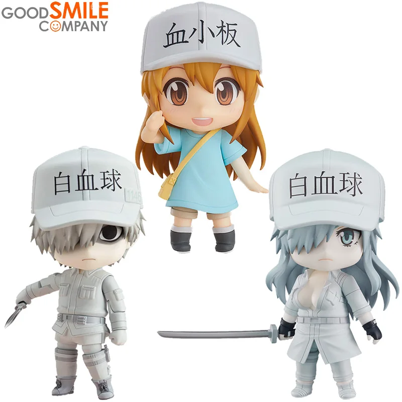 

100% оригинал, хорошая улыбка, Nendoroid ГК 979 1036 1579, белая кровяная клетка, тромбочка, искусственная аниме-фигурка, модель, экшн-игрушка, подарок