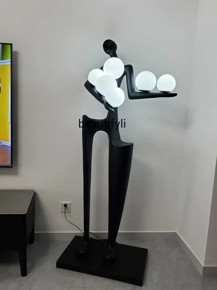 LBX Художественная скульптура Торшер Гостиная Креативное абстрактное украшение