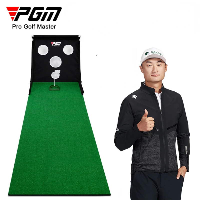 Putting Exerciser Indoor Portable Foldable Golf Chipper Trai