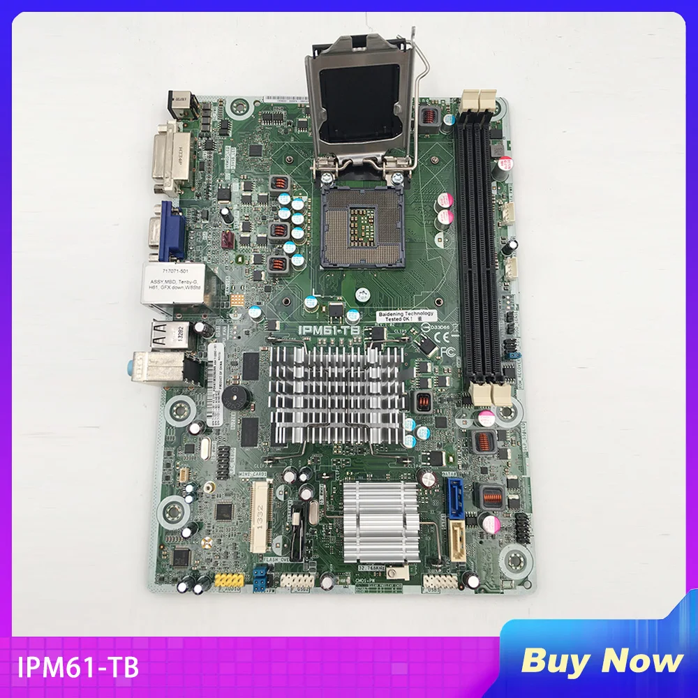 For HP 110 Tenby-U IPM61-TB H61 Desktop Motherboard 712292-001 717071-601 717071-501 Will Test Before Shipping