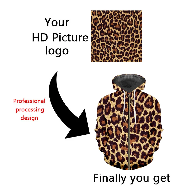 Худи OGKB на заказ с вашим собственным дизайном и 3d принтом молнии