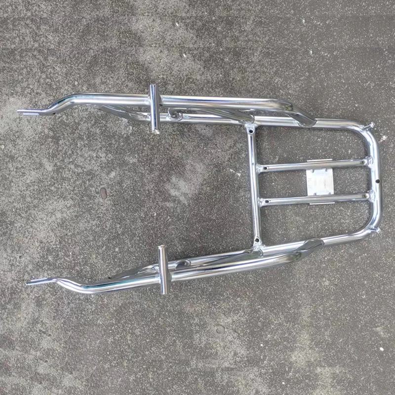 Фото Задний багажник мотоцикла для Honda Lifan Skygo Loncin Italika Qipai Fekon Sanlg Qingqi Qjmotor CG125 CG150 HJ125 Кронштейн грузового кронштейна №4