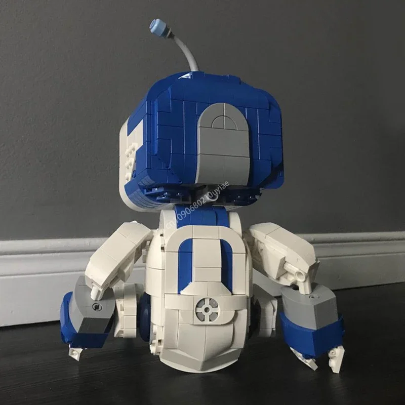 912 шт. MOC Game Astro Bot Rescue Mission набор строительных блоков для идей роботов модель