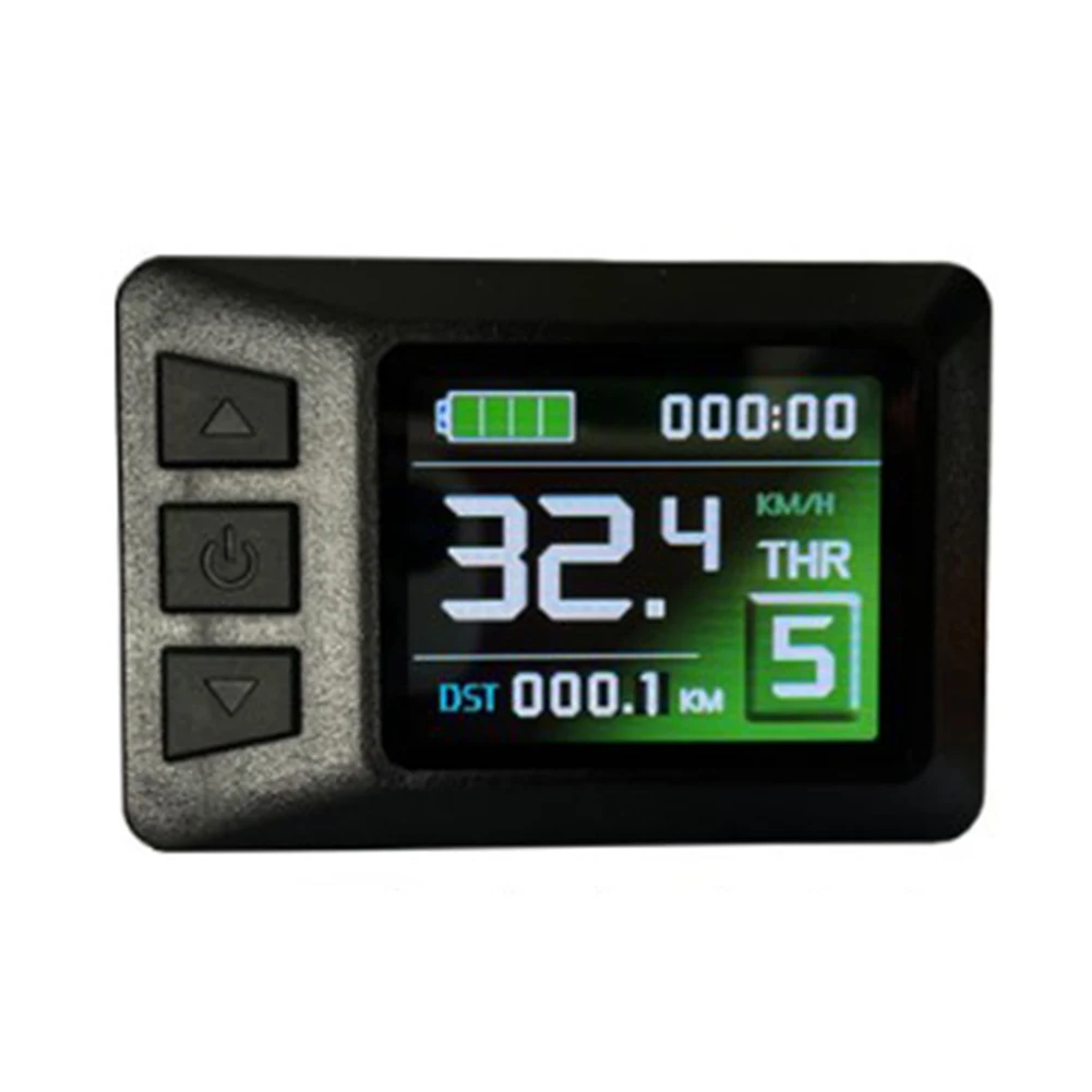 

Дисплей для электрического велосипеда KT‑ LCD7C, цветной дисплей 24/36/48 в, панель управления для электронного велосипеда, водонепроницаемая вилка, аксессуары для электрического велосипеда