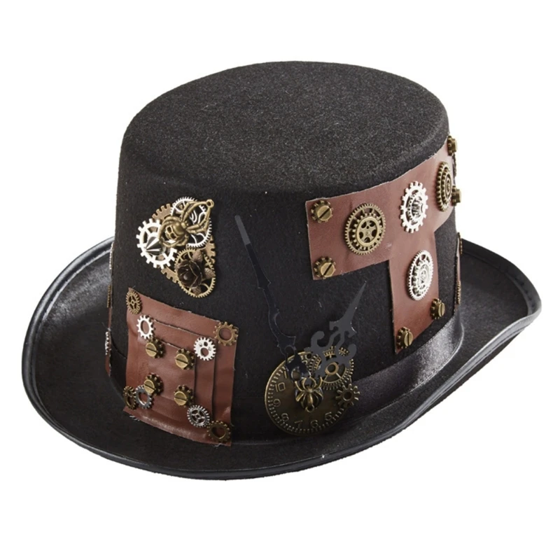 

Steampunk Traveler Hat Steampunk Bowler Hat Steampunk Top Hat Steampunk Hat Halloween Party Steampunk Accessories