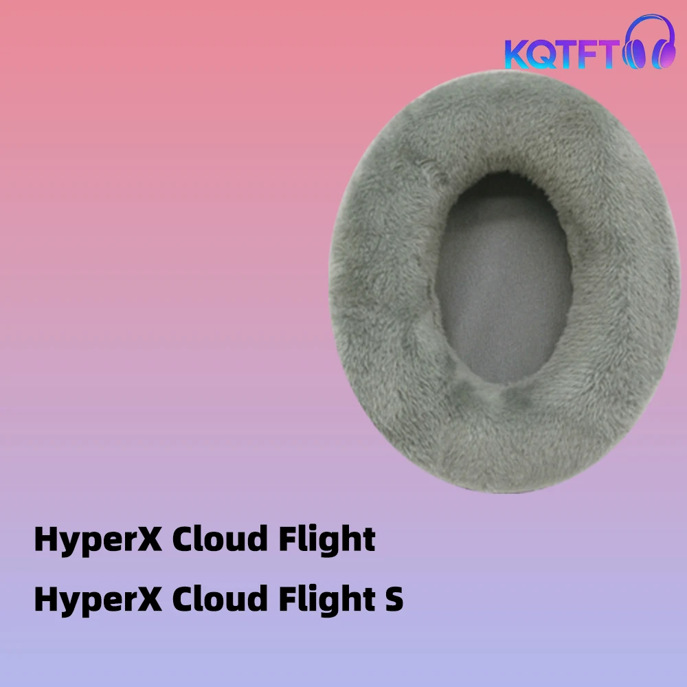 Фото Сменные амбушюры для HyperX Cloud Flight S: кожаные подушечки, велюровые накладки, чехлы для наушников №1