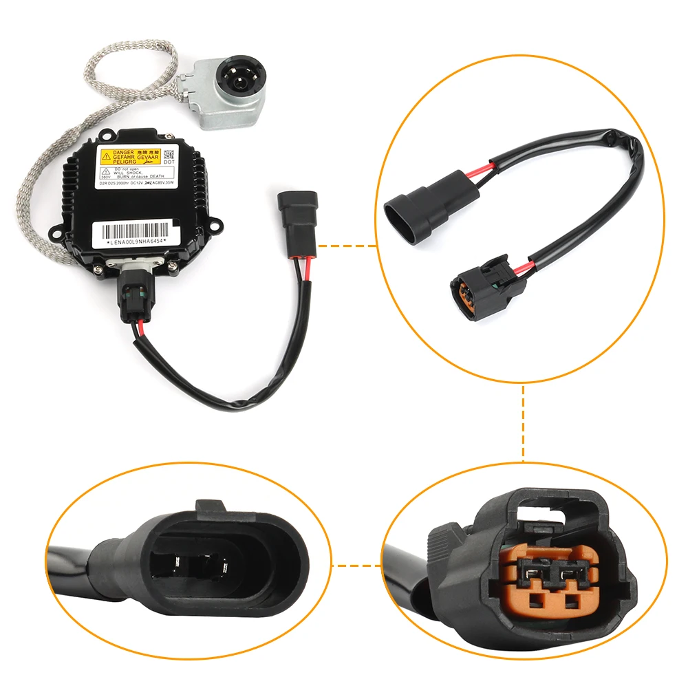 Новый ксеноновый балласт для фар с зажигающим шнуром 28474-8991A Nissan 350Z 370Z GT-R Altima Infiniti