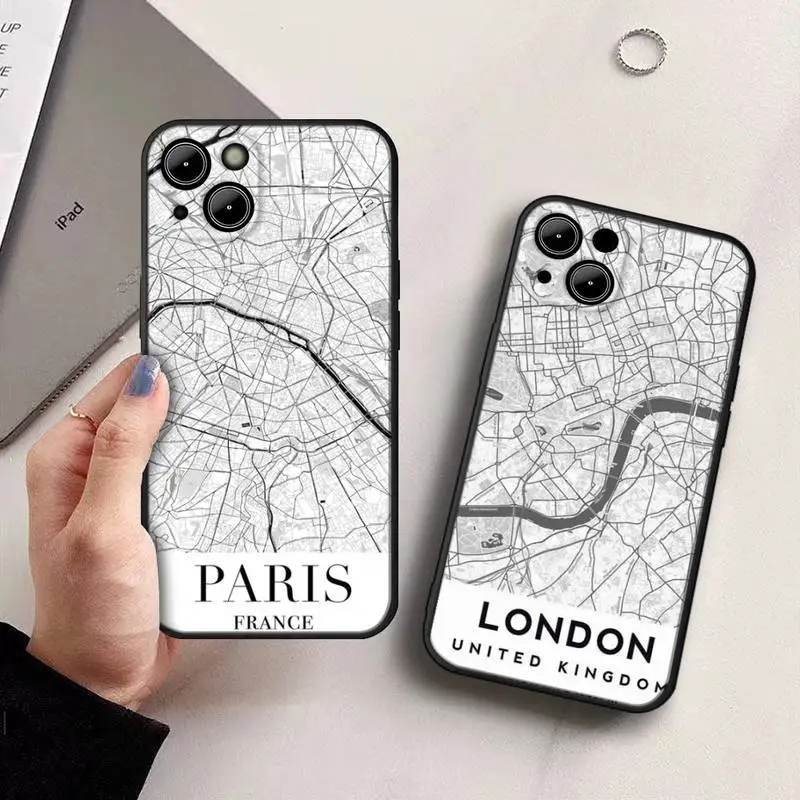 Чехол для iPhone с принтом в ассортименте