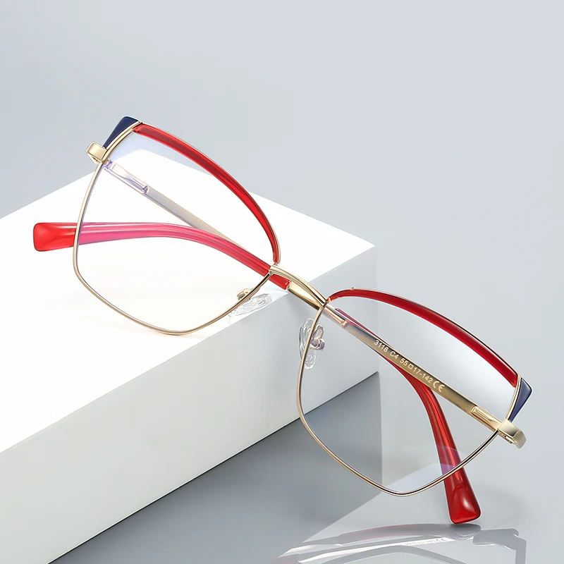 Ceofy женская модная оправа для очков кошачий глаз близорукости оптическая