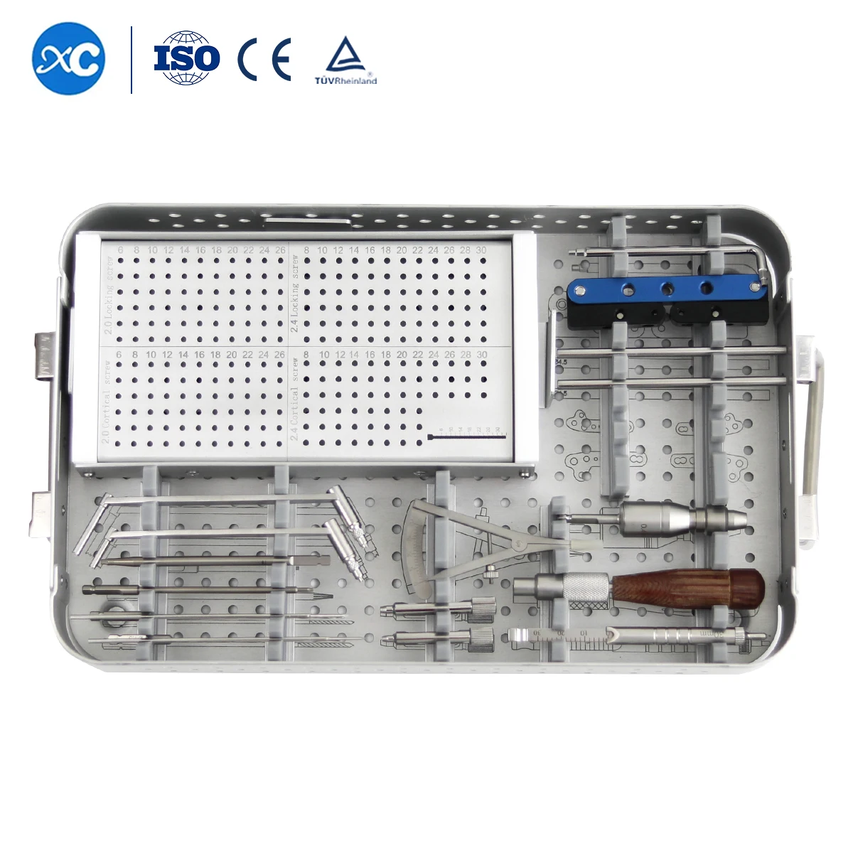 

China Factory Veterinary 2.0/2.4/2.7/3.5mm Tplo Bone Plate Orthopedic Instruments For Vet & Ortho Surgery