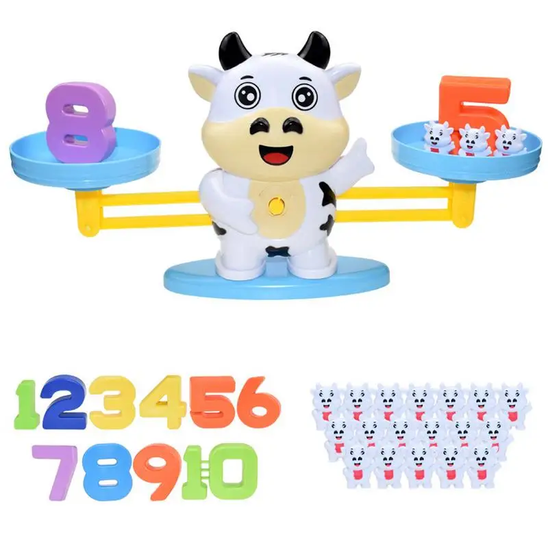 

Math Balance Game Animal Balance Counting Games Montessori Kindergarten Preschool Learning Activities Birthday Gift Toys For