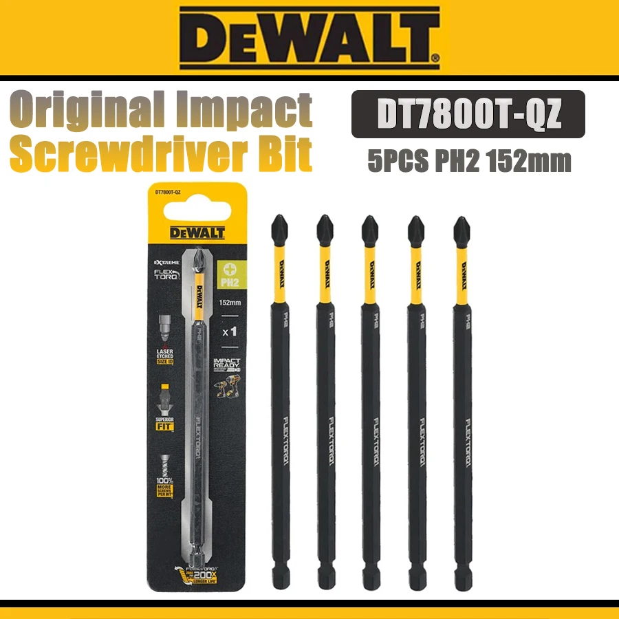 

DEWALT бит для ударного шуруповерта PH2 152 мм