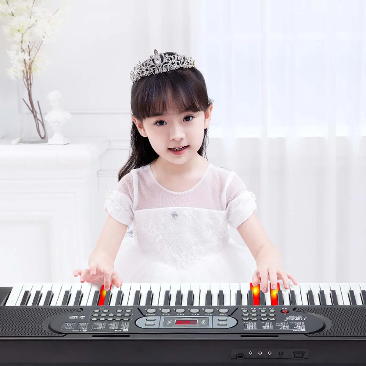 

Music Synthesizer Keyboard Midi Controller Otamatone Electronic Sustainable Pianos Children Flexible Melodic Teclado Instrument