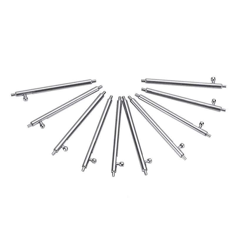 1.8mm diameter Stainless Steel Spring Bars 12 14 16 18 19 20 21 22 23 24 mm Strap Quick Release Watch Band Single Switch Pins