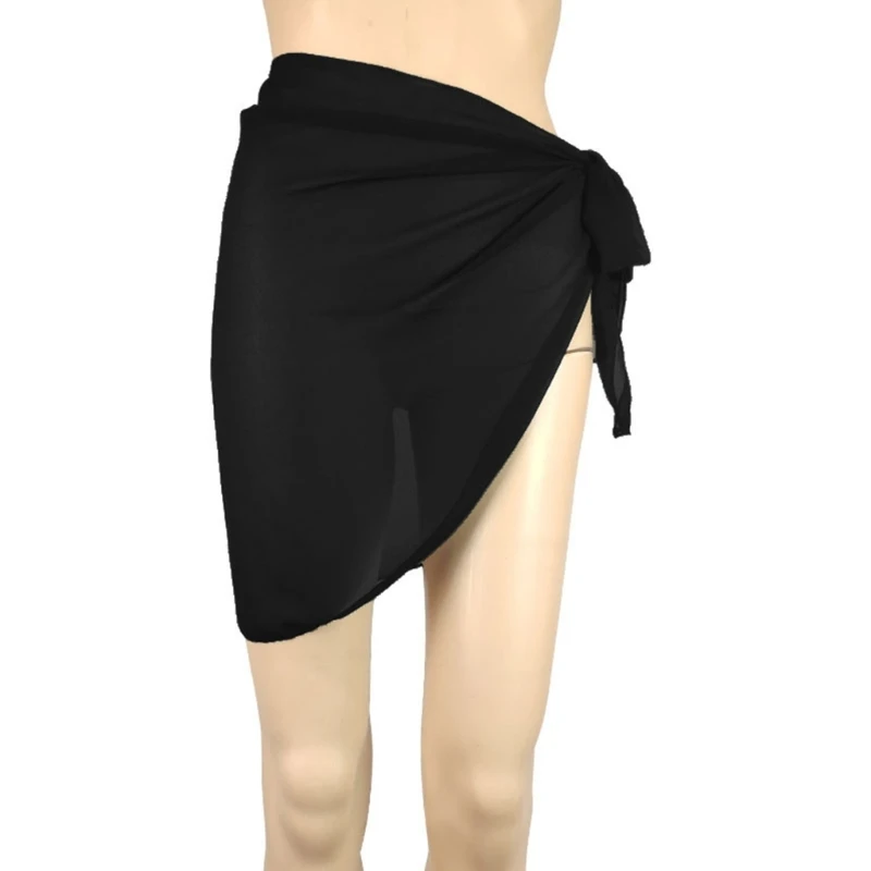 

Женский пляжный купальный костюм-саронг, юбка с запахом, купальник-бикини, накидка для купания