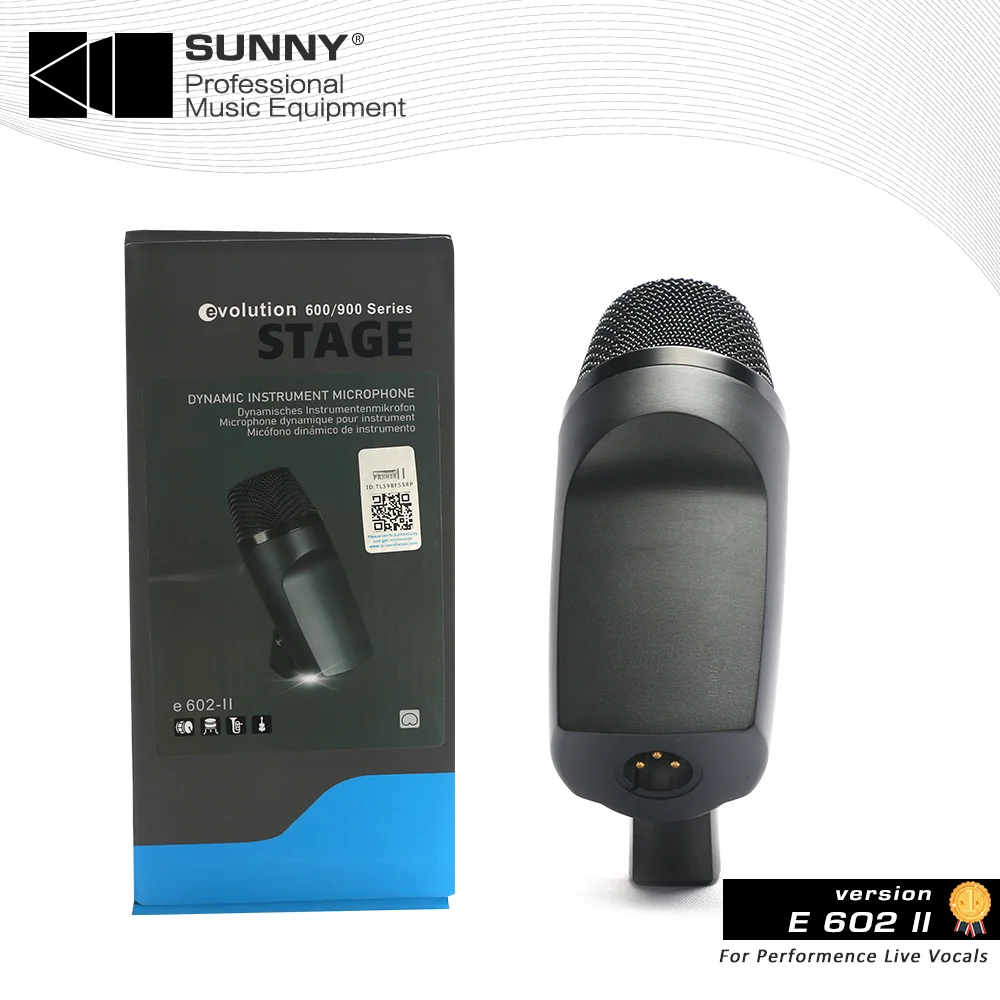 Sennheiser E602-II E602 e602 кик бас-барабан динамический инструмент микрофон пикап для