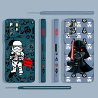 star wars hero fashion for xiaomi redmi note 11 11s 10 10s 9 9s 9t 8 8t 7 5 pro 4g 5g liquid left rope phone case cover coque
