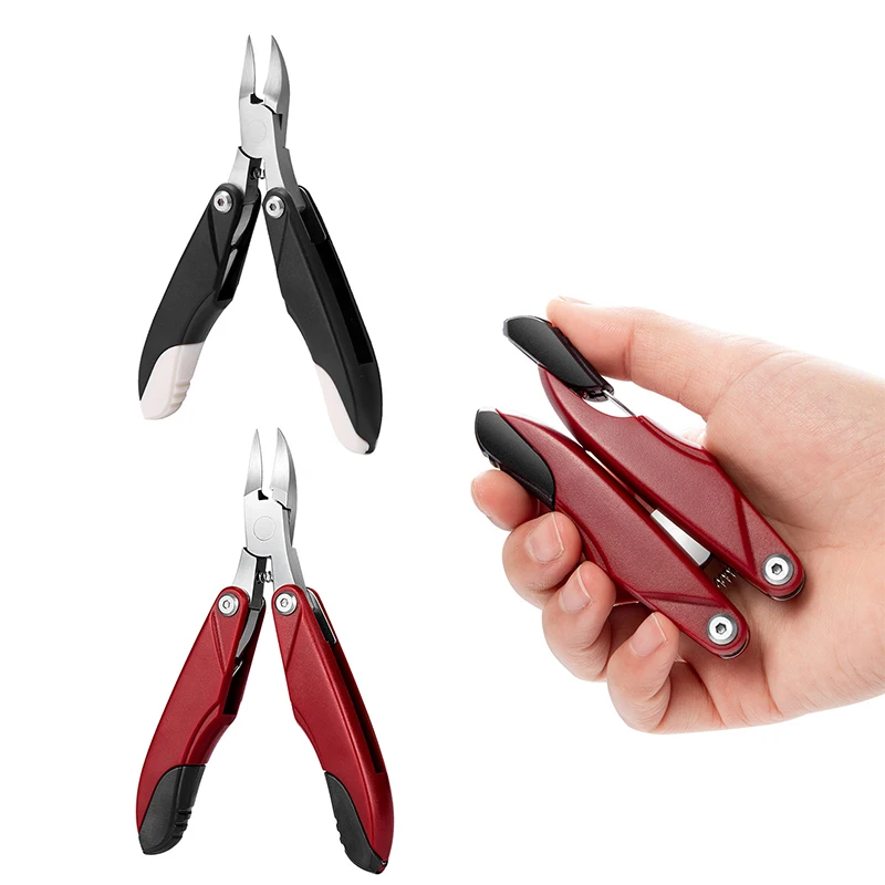 

3 in 1 Nail Clipper for Ingrown Nail Professional Pedicure Dead Skin Pliers Paronychia Cuticle Nippers Manicure Trimmer Tool