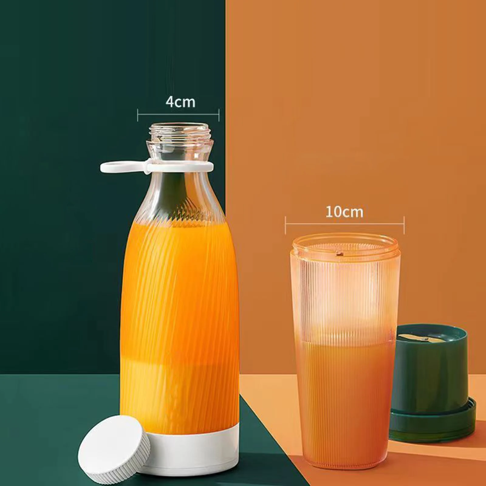 Electric Travel Juicer Mini Jug Blender Fresh Juice Blender Portable Blender Cup for Fruit Juice Shakes and Smoothies Picnic