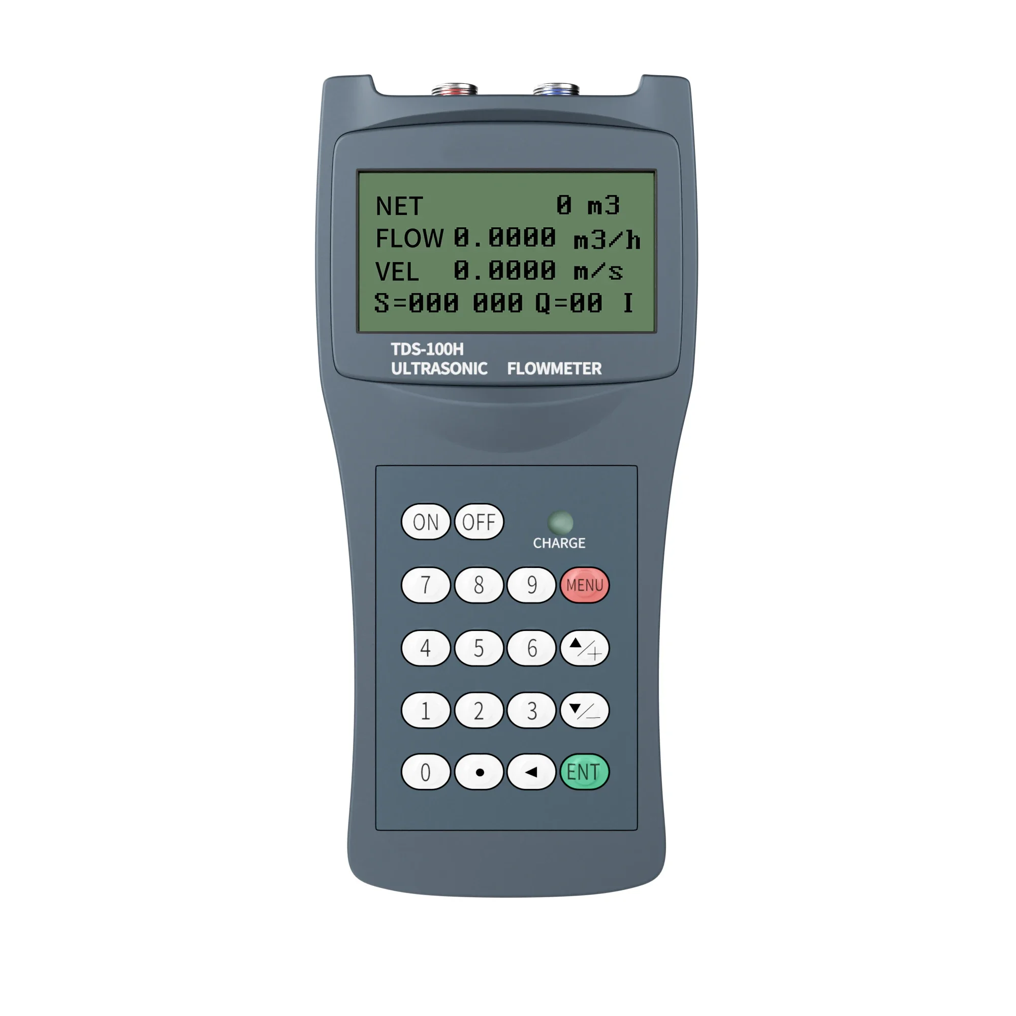 Расходомер воды Meacon DN20-6000 мм Портативный цифровой расходомер Ручной зажим на