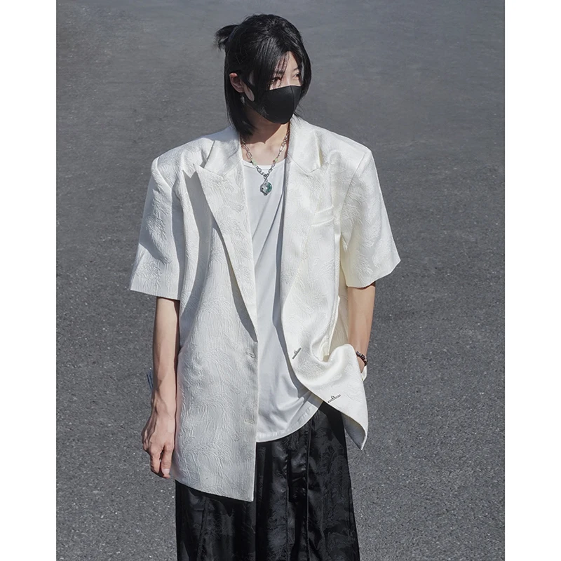 [OIMG] Блейзер Xiaozaki Yangguo Design новый летний жаккардовый пиджак в китайском стиле с