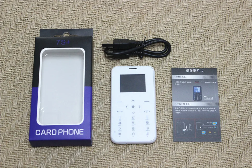 Original New SOYES 7S+ Mini Card GSM Cellphone 2G  850/900/1800/1900 Smallst Backup Pocket Portable Cheapest Mobile Phone